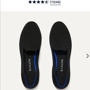 Rothy’s- 9.5 solid black loafer style.